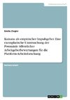 Kununu als empirischer Impulsgeber. Eine exemplarische Untersuchung der Potenziale öffentlicher Arbeitgeberbewertungen für die Plattform-Arbeitsforschung