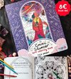 Cosmic Slumber Tarot Coloring Book