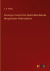 Samlungen historischer Nachrichten über die Mongolischen Völkerschaften