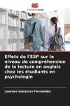 Effets de l'ESP sur le niveau de compréhension de la lecture en anglais chez les étudiants en psychologie