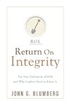 Return on Integrity