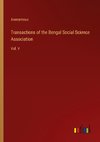 Transactions of the Bengal Social Science Association