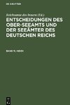 Entscheidungen des Ober-Seeamts und der Seeämter des Deutschen Reichs, Band 11, Index