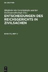 Entscheidungen des Reichsgerichts in Zivilsachen, Band 172, Heft 2, Entscheidungen des Reichsgerichts in Zivilsachen Band 172, Heft 2