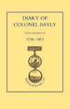 Diary of Colonel Bayly, 12th Regiment. 1796-1830 (Seringapatam 1799)