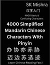 4000 Simplified Mandarin Chinese Characters With Pinyin