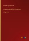 Letters from England, 1846-1849