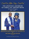 THE APOSTOLIC ASSEMBLIES OF CHRIST, INC. HISTORY BOOK