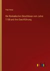 Die Ronkalischen Beschlüsse vom Jahre 1158 und ihre Durchführung