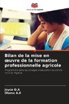 Bilan de la mise en ¿uvre de la formation professionnelle agricole