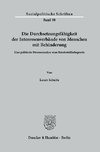 Die Durchsetzungsfähigkeit der Interessenverbände von Menschen mit Behinderung.