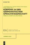 Korpora in der germanistischen Sprachwissenschaft