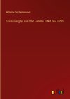 Erinnerungen aus den Jahren 1848 bis 1850