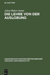 Die Lehre von der Auslobung