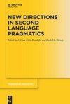 New Directions in Second Language Pragmatics