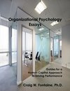 Organizational Psychology Essays