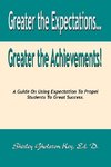 Greater the Expectations... Greater the Achievements! a Guide on Using Expectation to Propel Students to Great Success