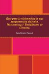 Guía para la elaboración de una programación didáctica. Matemáticas 1º Bachillerato de Ciencias.