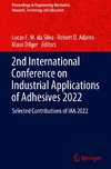 2nd International Conference on Industrial Applications of Adhesives 2022