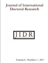 Journal of International Doctoral Research (JIDR) Volume 6, Number 1, 2017