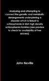 Analysing and attempting to connect the genetic and metabolic derangements underpinning a disorder which is linked to schizophrenia in Irish high density schizophrenia families (see preview to check for availability of free access).