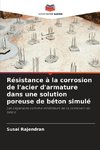 Résistance à la corrosion de l'acier d'armature dans une solution poreuse de béton simulé