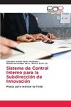 Sistema de Control Interno para la Subdirección de Innovación