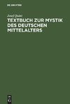 Textbuch zur Mystik des deutschen Mittelalters