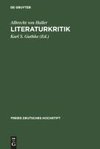 Literaturkritik