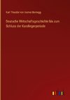 Deutsche Wirtschaftsgeschichte bis zum Schluss der Karolingerperiode