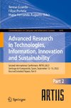 Advanced Research in Technologies, Information, Innovation and Sustainability