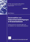 Desinvestition von Unternehmensbeteiligungen in Krisensituationen