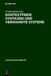 Kontextfreie Syntaxen und verwandte Systeme