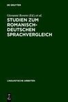 Studien zum romanisch-deutschen Sprachvergleich