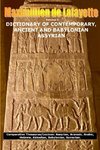 Vol. 5. DICTIONARY OF CONTEMPORARY, ANCIENT AND BABYLONIAN ASSYRIAN