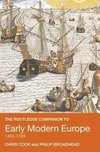 Cook, C: Routledge Companion to Early Modern Europe, 1453-17