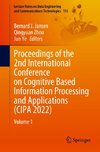 Proceedings of the 2nd International Conference on Cognitive Based Information Processing and Applications (CIPA 2022)