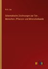 Schematische Zeichnungen zur Tier-, Menschen-, Pflanzen- und Mineralienkunde