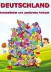 Deutschland Bundesländer und Landkreise Malbuch