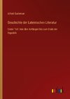 Geschichte der Lateinischen Literatur