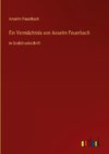 Ein Vermächtnis von Anselm Feuerbach