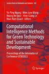 Computational Intelligence Methods for Green Technology and Sustainable Development