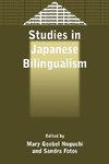 Studies in Japanese Bilingualism