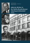 Jüdische Richter in der Berlin-Brandenburger Arbeitsgerichtsbarkeit 1933