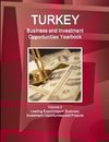 Turkey Business and Investment Opportunities Yearbook Volume 2 Leading Export-Import, Business, Investment Opportunities and Projects