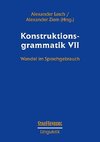 Konstruktionsgrammatik VII