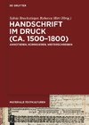 Handschrift im Druck (ca. 1500-1800)