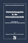 Sicherheitsaspekte in der Informationstechnik