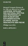 Lacepede, Mitglied des National-Institus und Professor an dem Museum der Naturgeschichte zu Paris, Naturgeschichte der Fische, Band 2, Abteilung 2