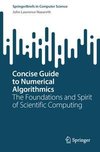 Concise Guide to Numerical Algorithmics